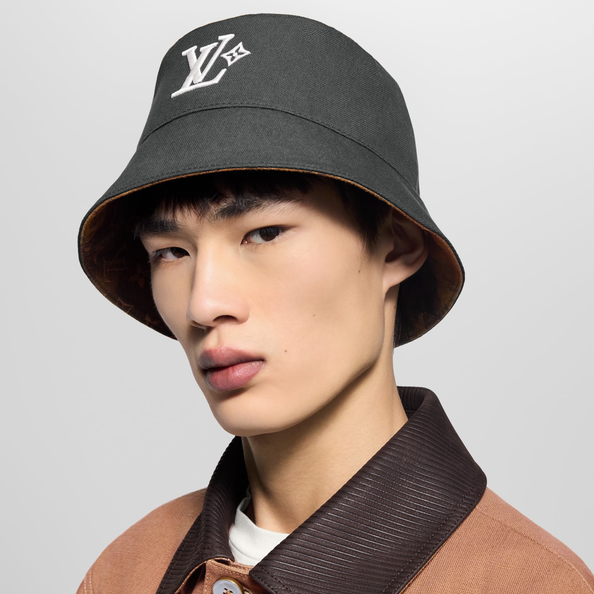 【LOUIS VUITTON】ボブ・モノグラム リバーシブルハット sizeS Monogram Landscape Reversible Bucket Hat S00 - Men
